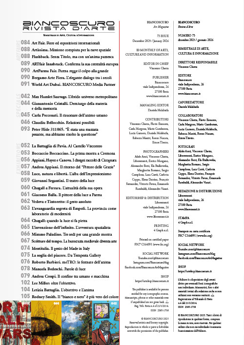 BIANCOSCURO Art mag #73